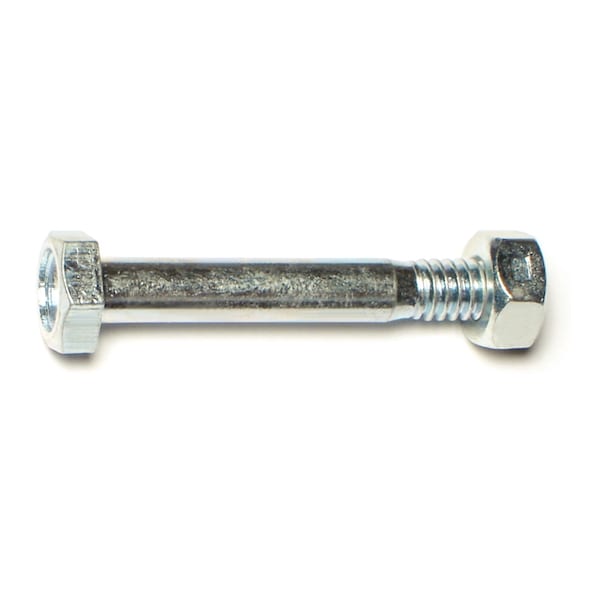 Midwest Fastener 1/4" x 1-3/4" Zinc Plated Steel Snow Blower Shear Pins and Nuts 6PK 67146 - main